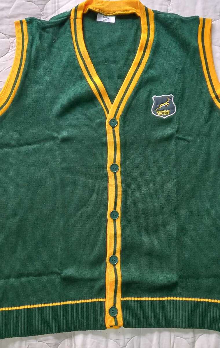 Springbok RWC 2019 Players Blazer Jersey Size 2XL