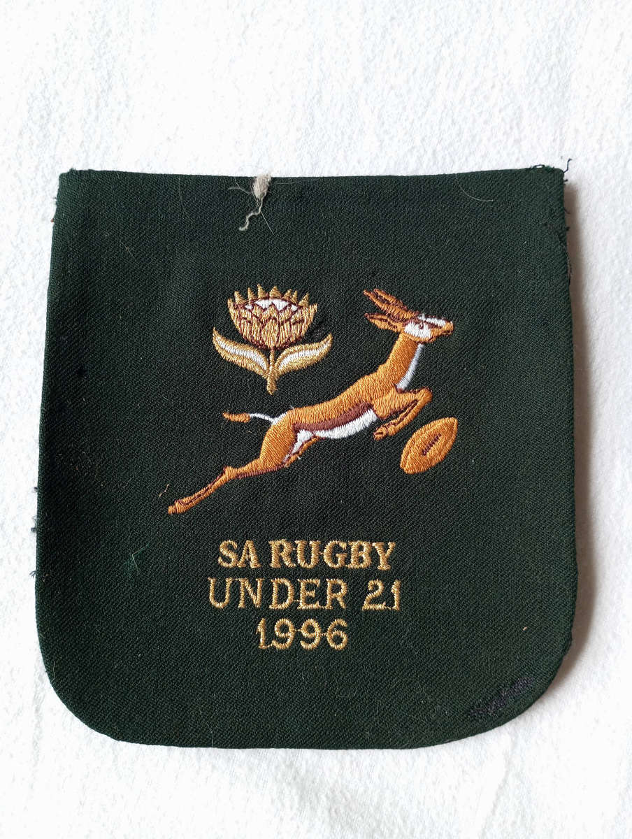 SA Rugby U2 1996Bla Blazer Badge