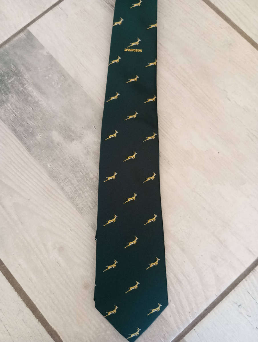 Springbok Players Tie
