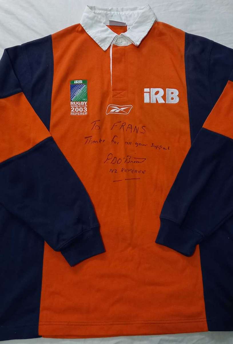 Referee Jersey RWC 2003 Paddy O Brian