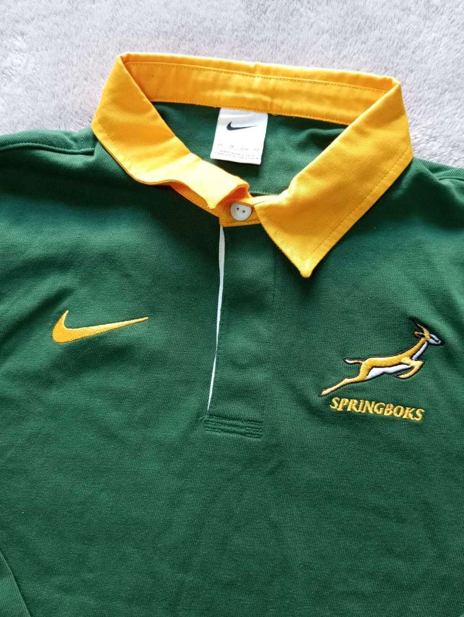 Springbok Retro Nike Rugby Jersey Size XS