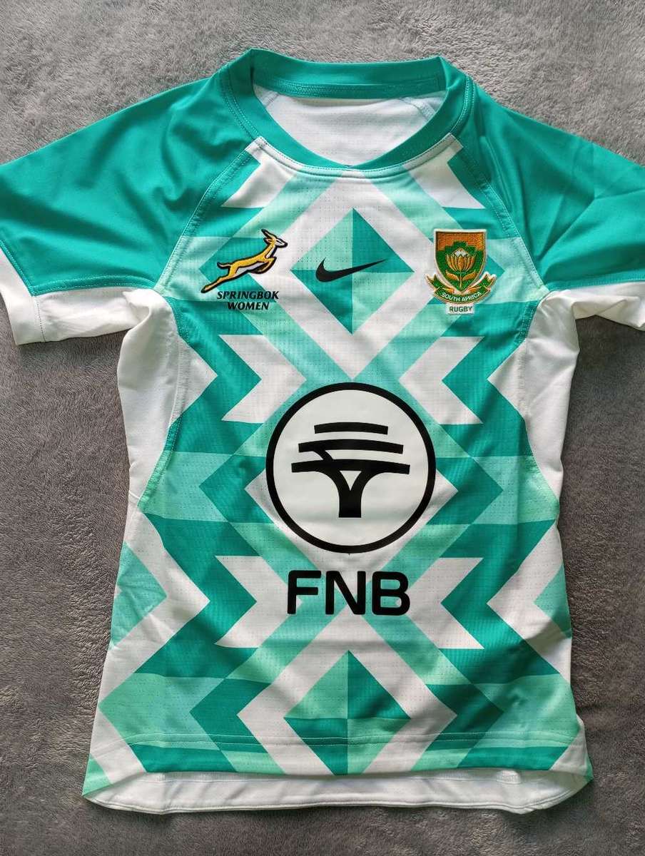 Springbok Women Matchday Away Rugby Jersey Size S