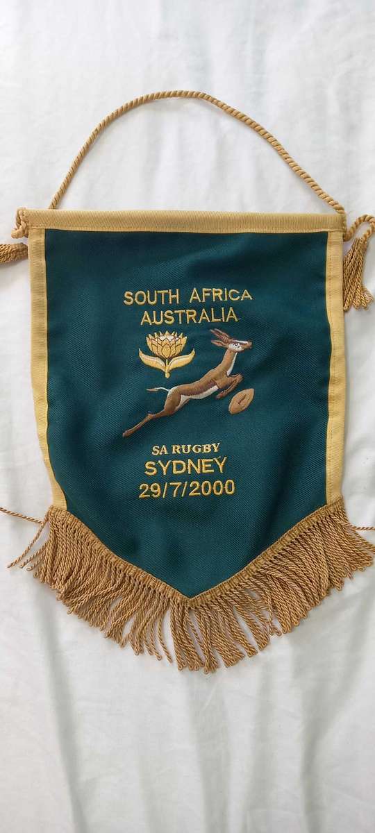 South Africa vs Australia match pennant