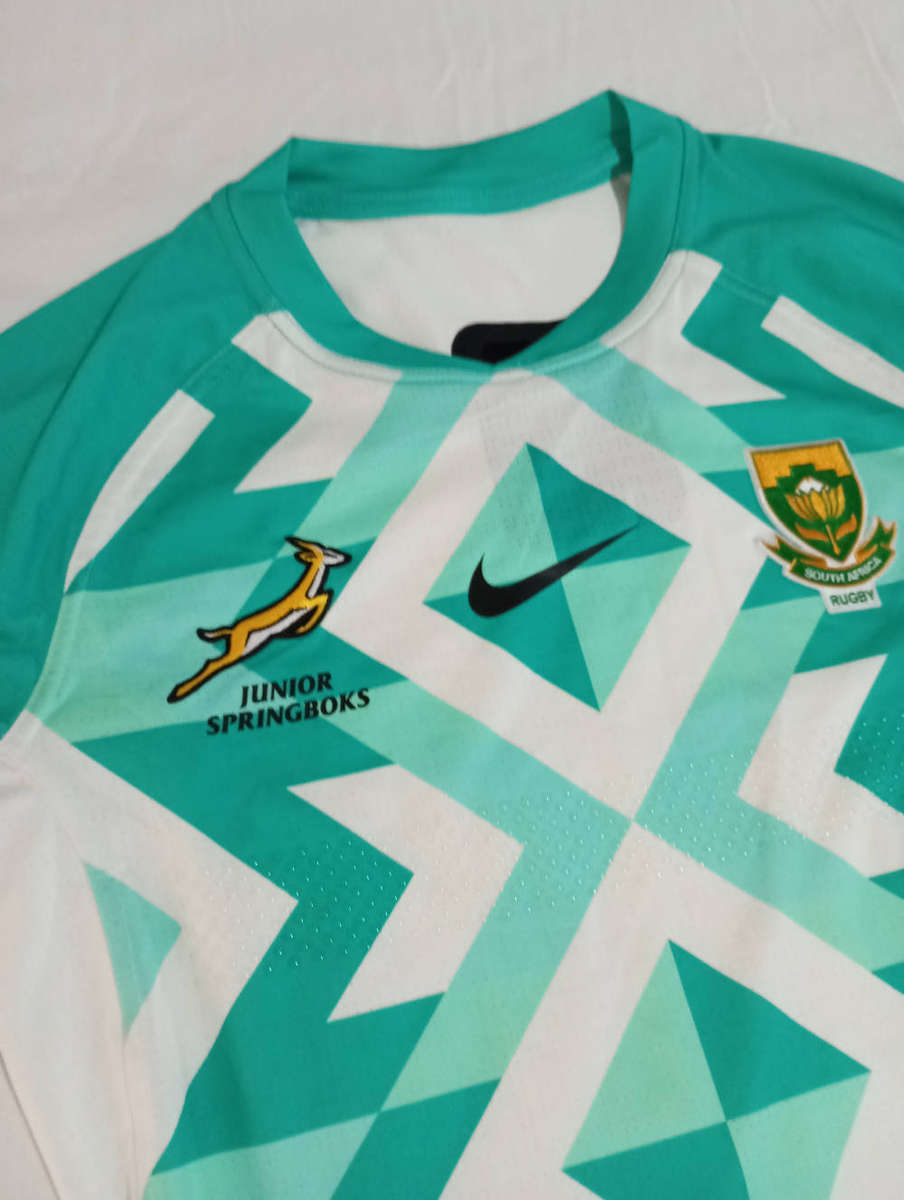 Junior Springbok Plyay Issue Away Rugby Jersey Size M