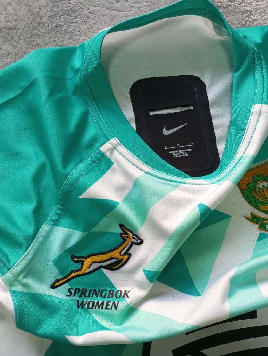 Springbok Women Matchday Away Rugby Jersey Size S