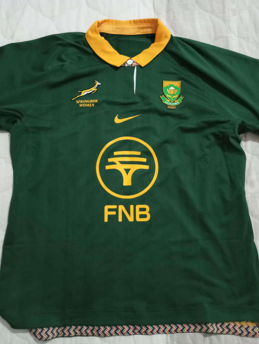 Springbok Women Players Issue Jersey Size XXL