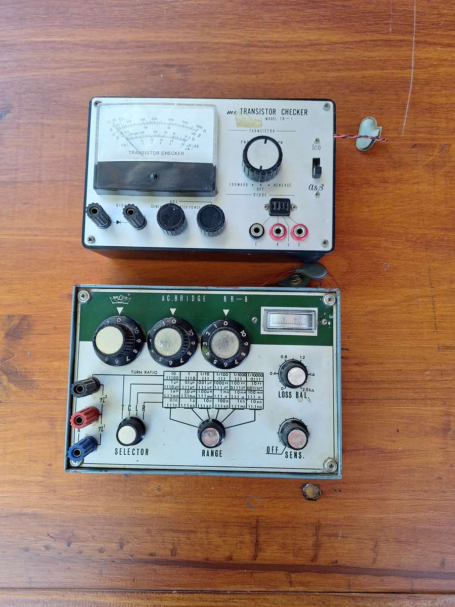 VINTAGE ELECTRONIC TEST EQUIPMENT