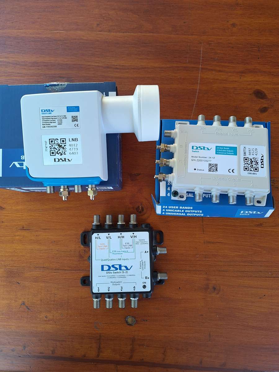 DSTV SATELITE INSTALLATION PARTS