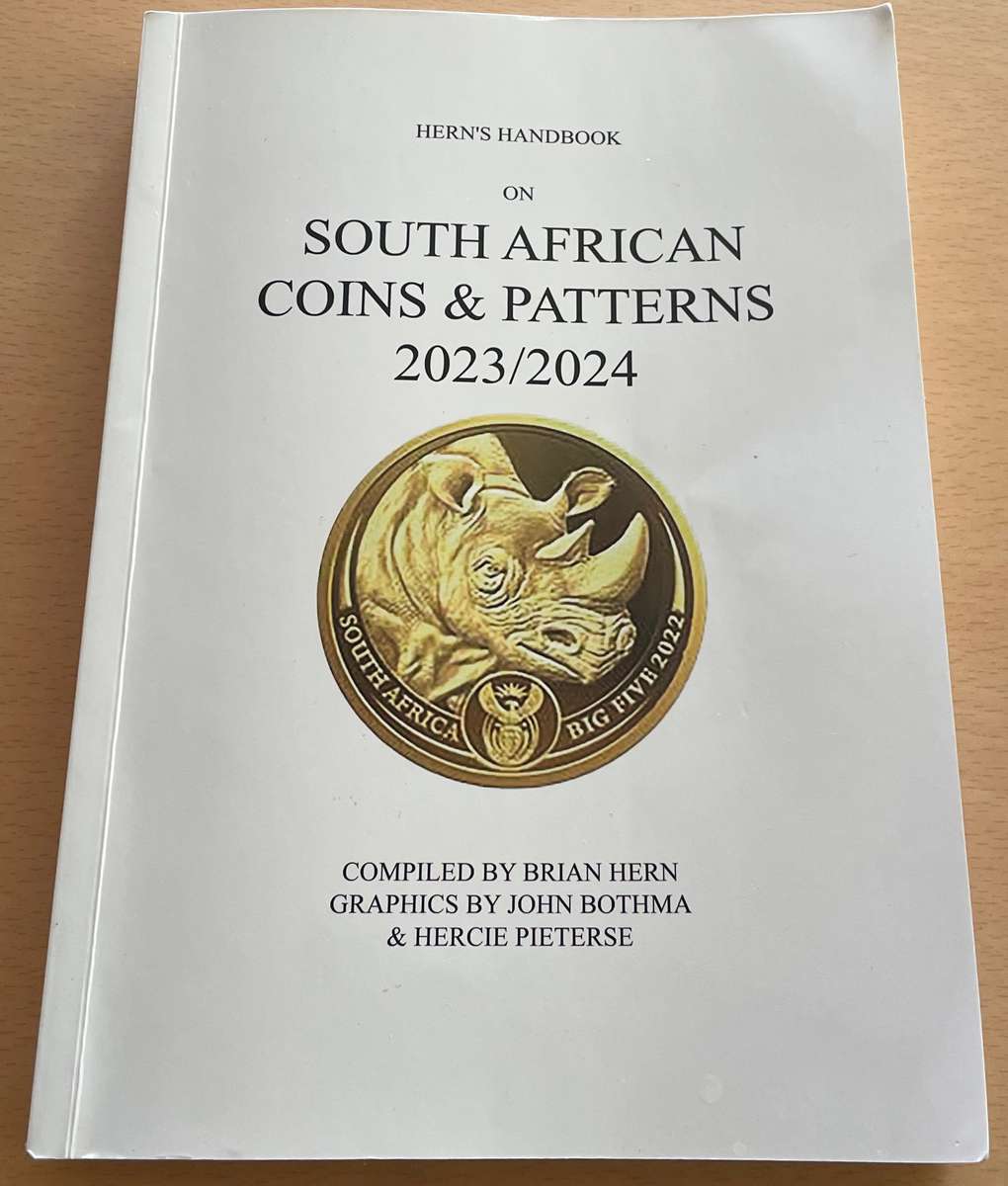 Hern's South African Coins & Patterns 2023/2024. Reduced price.