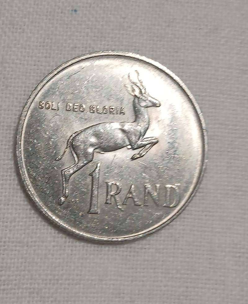 1 Rand South African 1988 coin