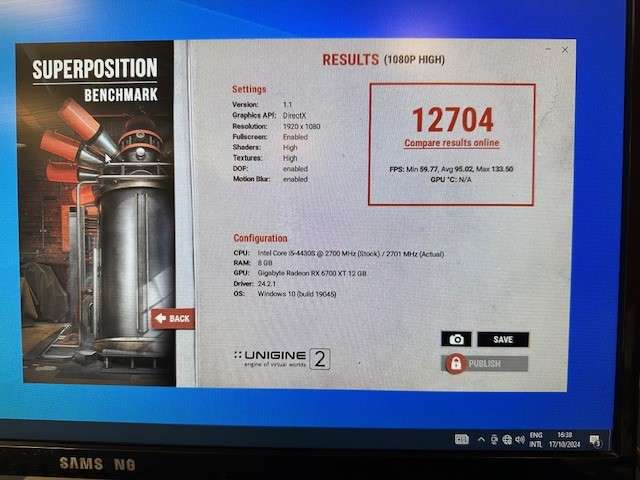 Gigabyte Radeon RX 6700 XT GAMING OC 12G Graphics Card