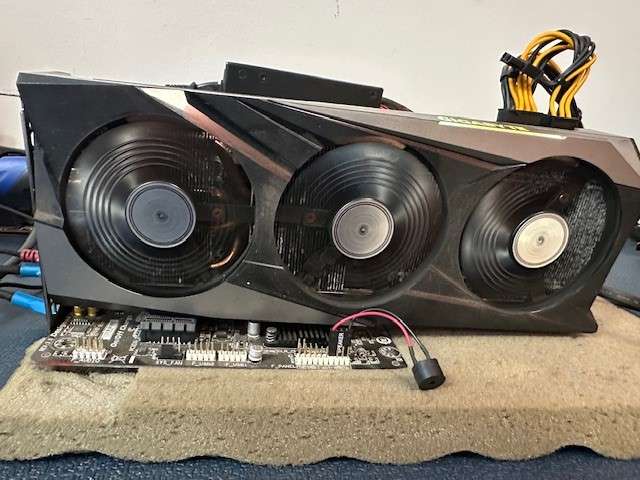 Faulty Gigabyte Radeon RX 6700 XT Graphics Card