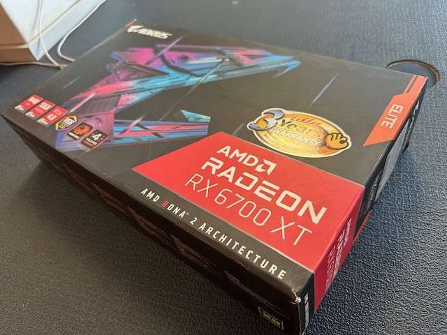 AORUS Radeon RX 6700 XT ELITE 12G Graphics Card