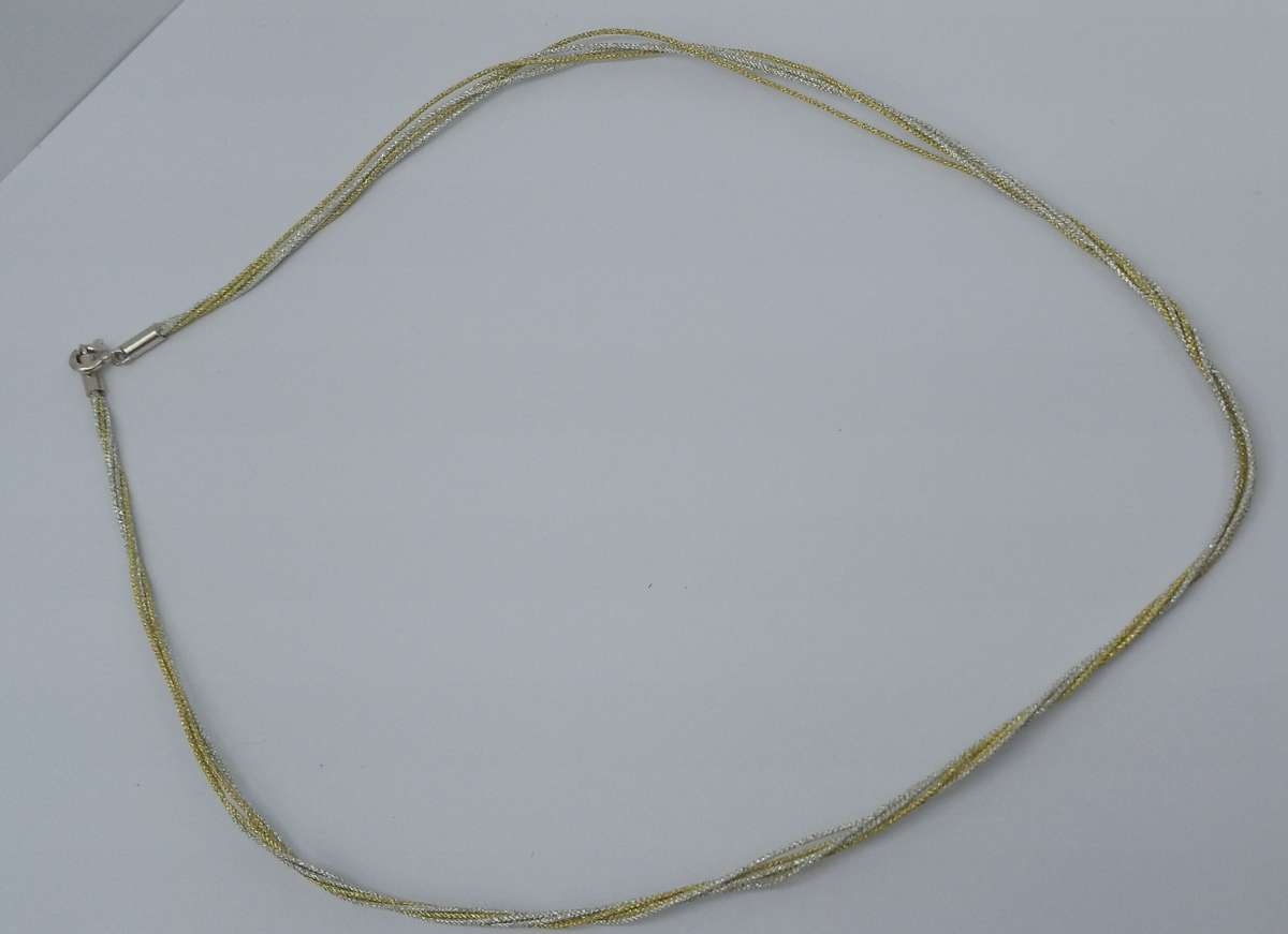 925 /2 TONE SILVER CHAIN