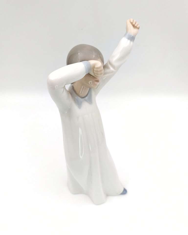 Lladro "Yawning Boy" porcelain figure