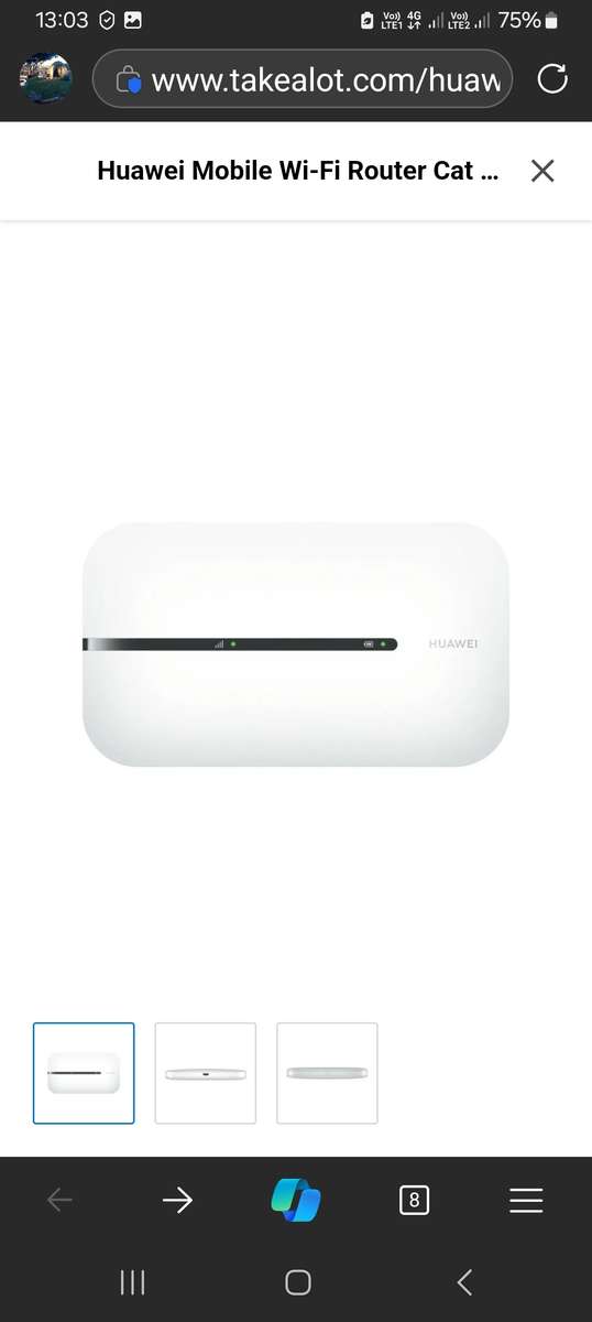 Huawei pocket router