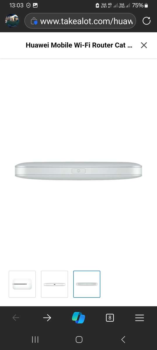 Huawei pocket router