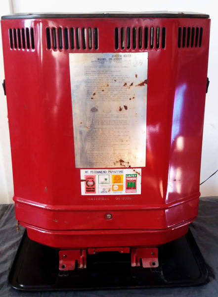Paraffin kerosene National CR2000R vintage heater - circa 1970's