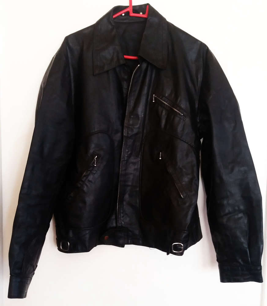 Vella geniune leather super sportswear riders bikers jacket - original label - vintage - size 107 cm