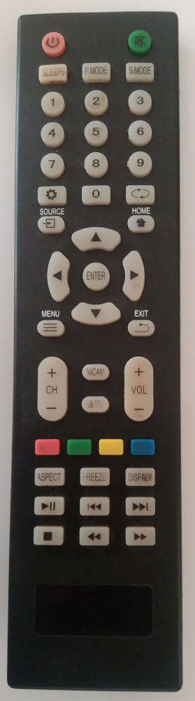 Remote control for Blaupunkt 55" FHD LED TV - Model  Sty1955