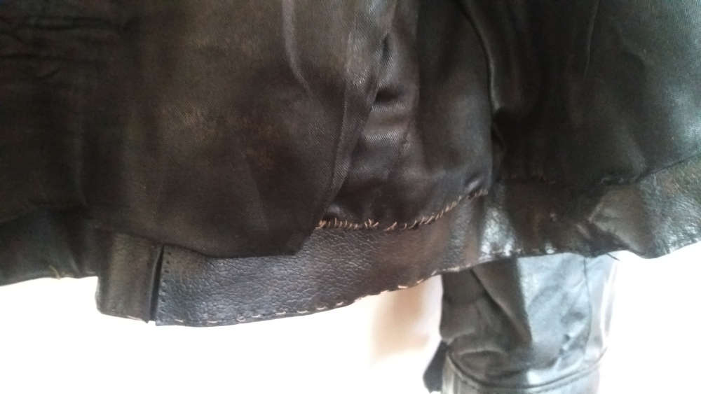 Vella geniune leather super sportswear riders bikers jacket - original label - vintage - size 107 cm