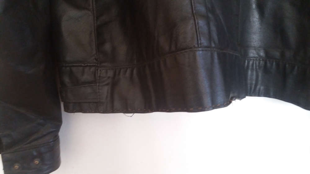 Vella geniune leather super sportswear riders bikers jacket - original label - vintage - size 107 cm