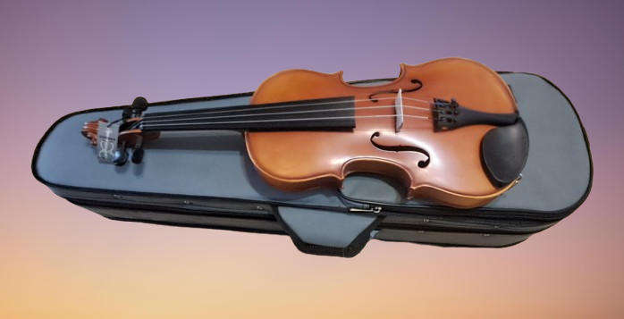 Sandner SV-2 4/4 full size violin in case - made in Germany