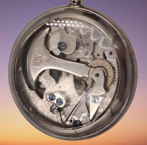 Antique Depose stop watch- Count Steps  Open Face (Stopwatch not working )