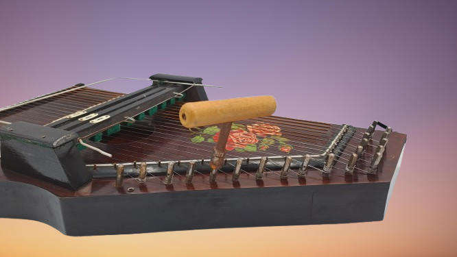 Antique Rosen Autoharp Circa 1888 by Charles Zimmerman -Made in Germany