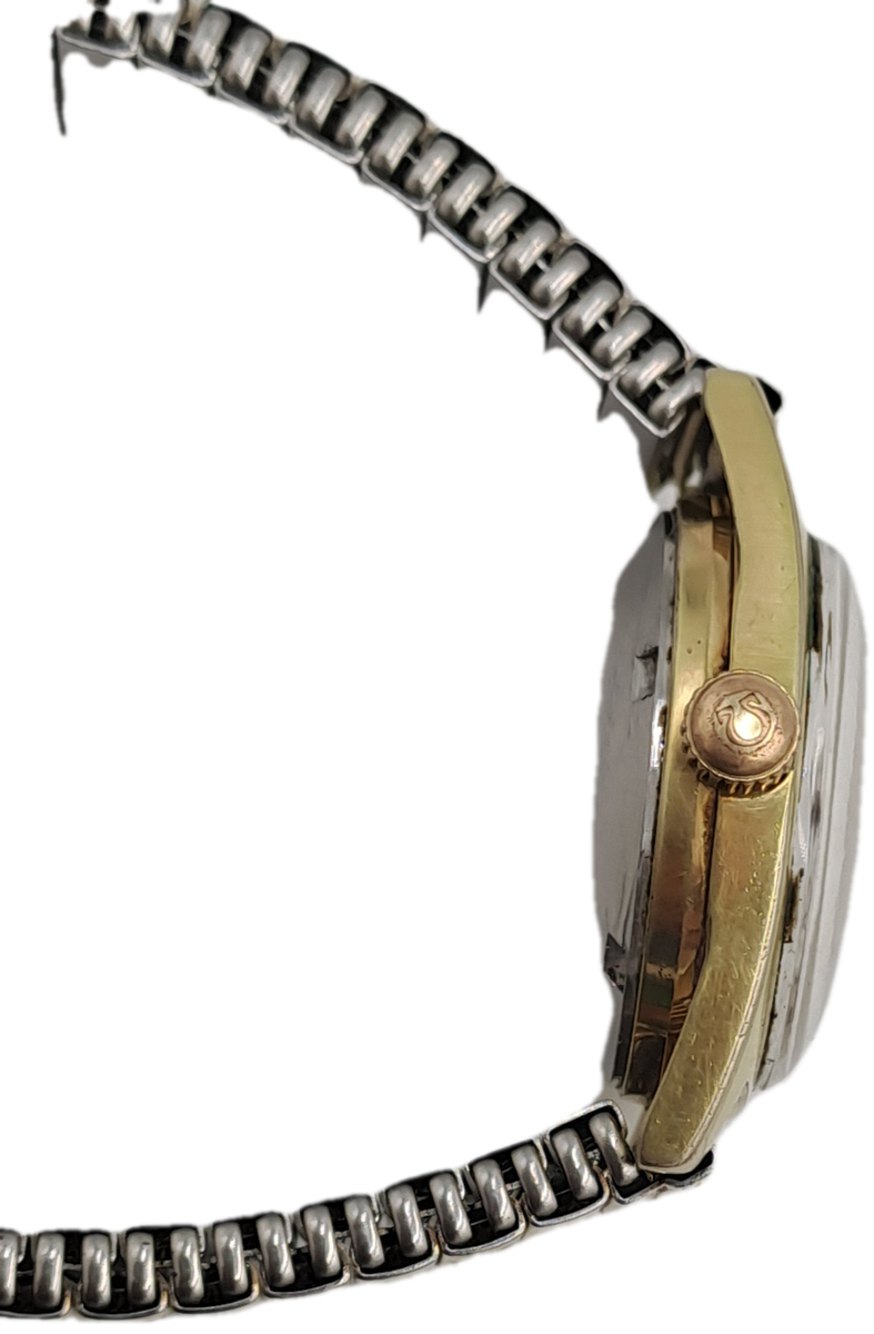 1963 Gold Plated Omega Geneve automatic Ladies watch -681 Movement - Not Working