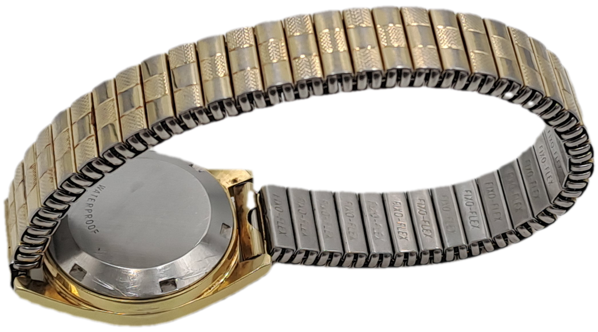 1963 Gold Plated Omega Geneve automatic Ladies watch -681 Movement - Not Working