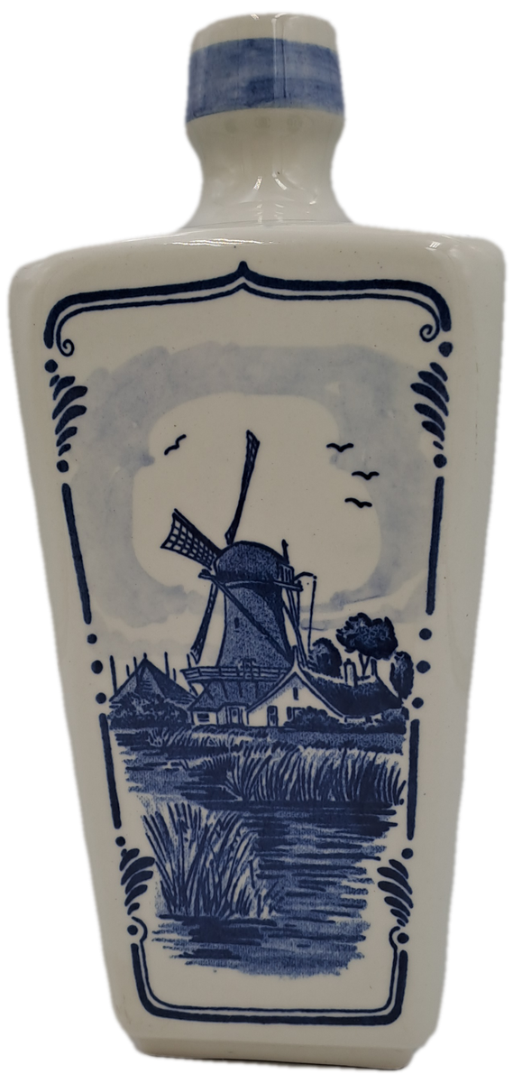 Large 1987 Delft's Blue Jar -No Cap