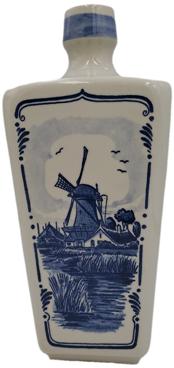 Large 1987 Delft's Blue Jar -No Cap