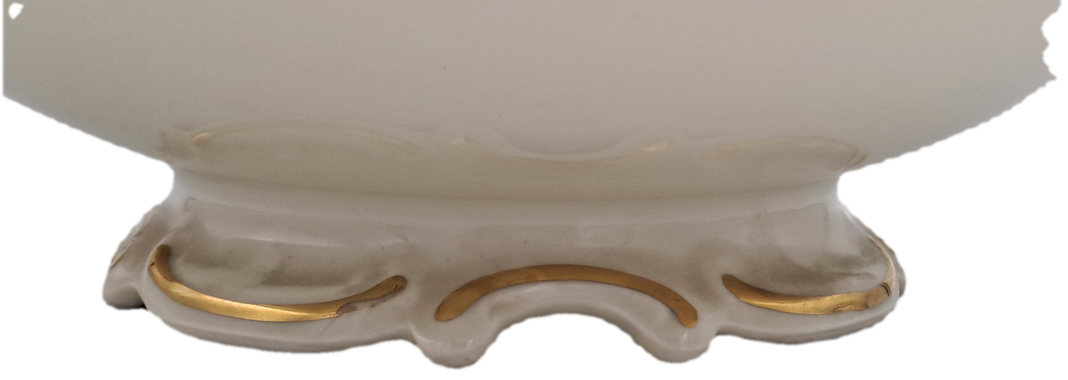 Large Vintage Alka Bavaria Meissen Footed Center Piece -Made in Germany