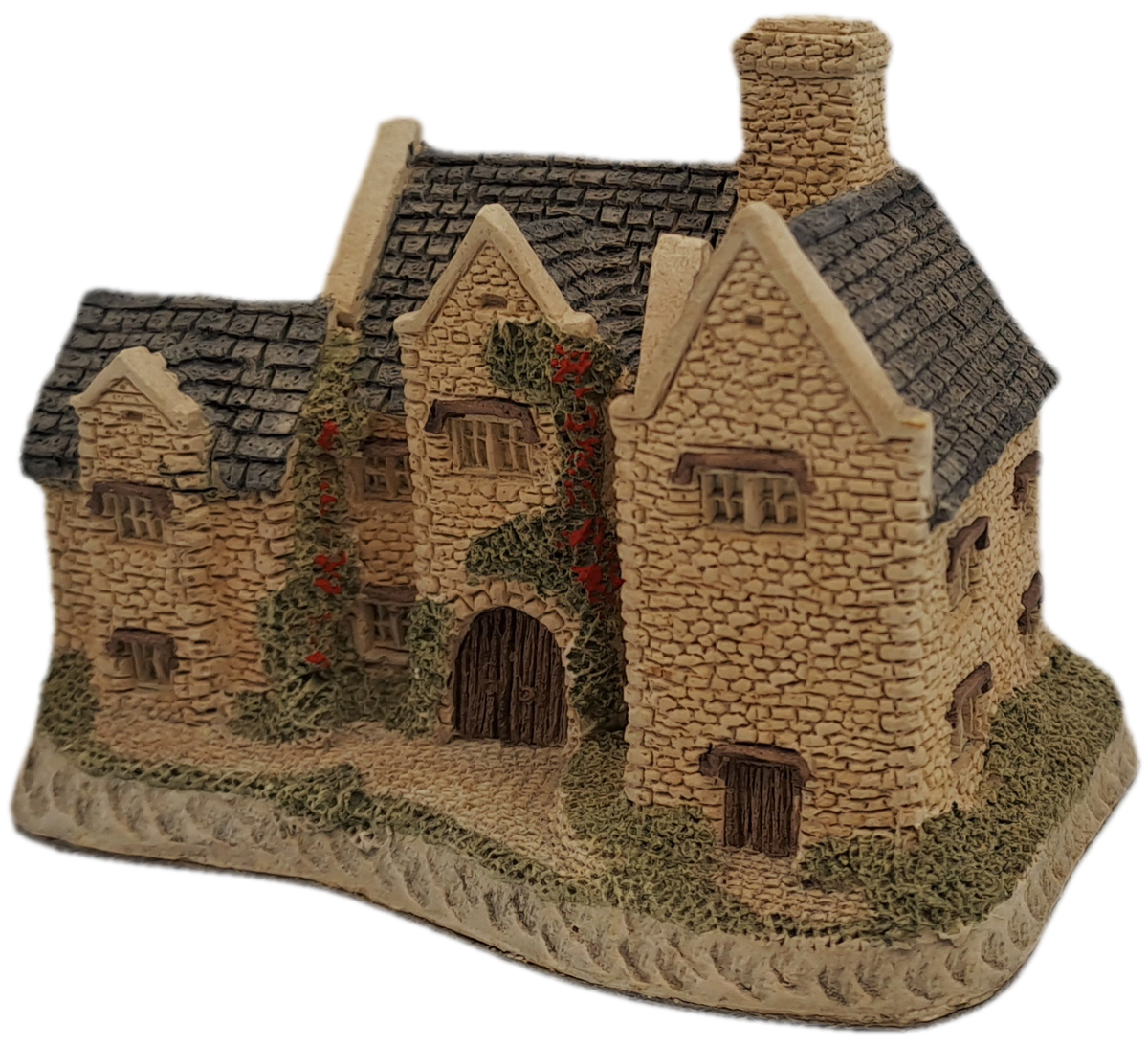 1985 David Winter Cottage Collection "Blackfriars Grange" Hand Made in Great Britain.