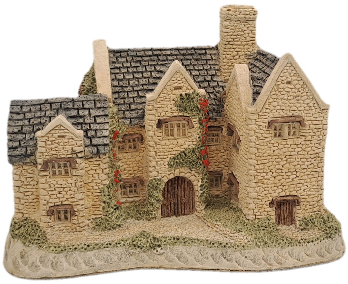 1985 David Winter Cottage Collection "Blackfriars Grange" Hand Made in Great Britain.