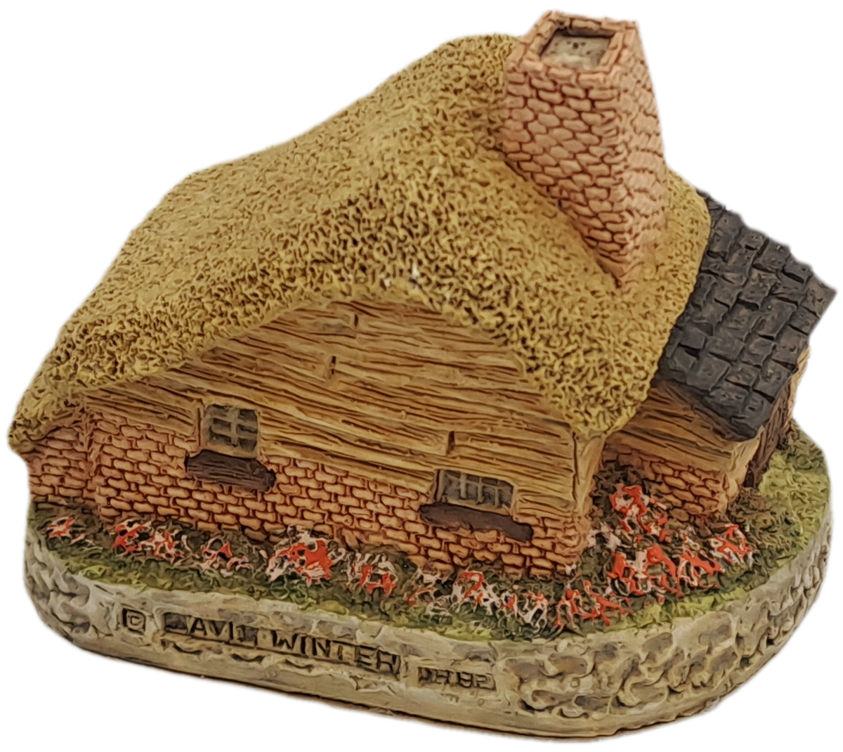 1982 David Winter Cottage Collection "Drovers Cottage"Hand Made In Great Britain.