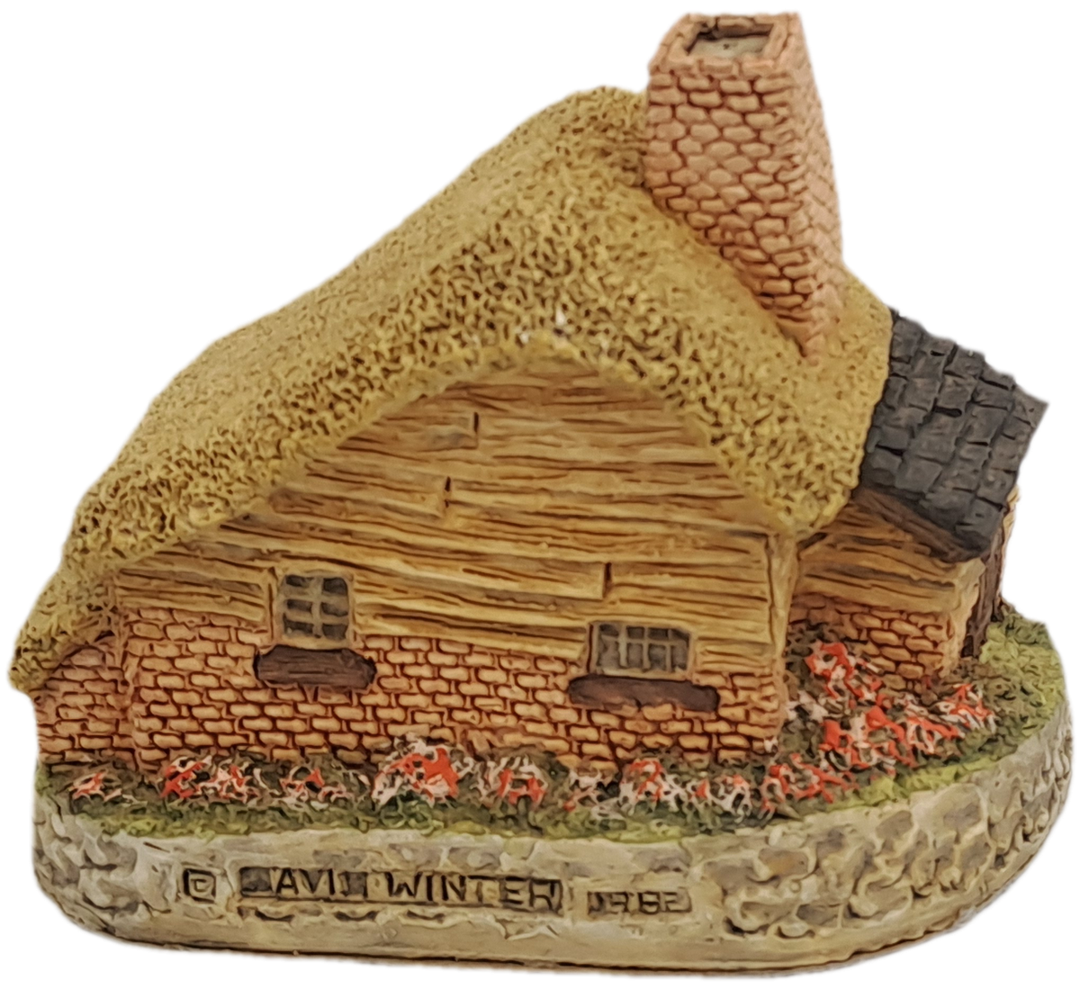 1982 David Winter Cottage Collection "Drovers Cottage"Hand Made In Great Britain.