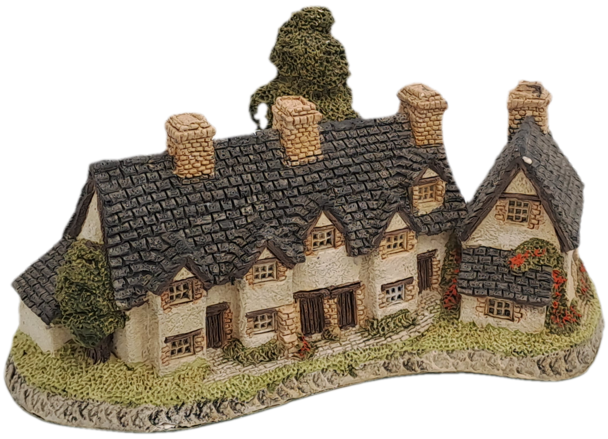 1985 David Winter Cottage Collection"Craftsmens Cottage" Hand Made In Great Britain.