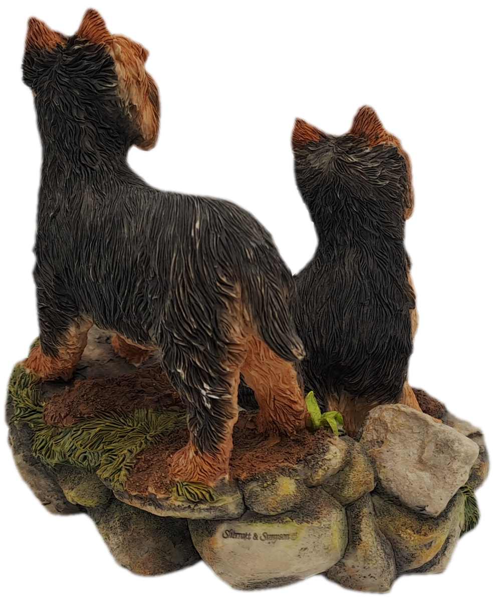 Vintage Sherratt & Simpson No.59214 - Yorkshire Terrier Pair.