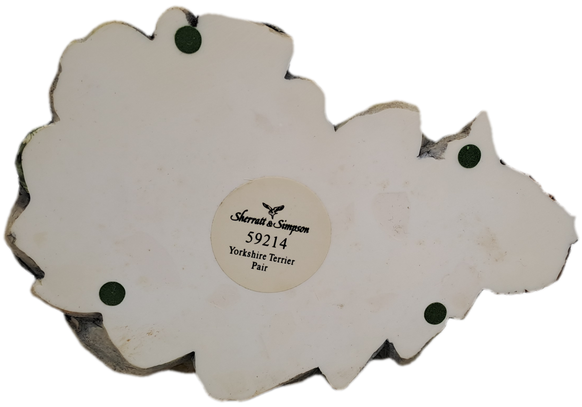 Vintage Sherratt & Simpson No.59214 - Yorkshire Terrier Pair.