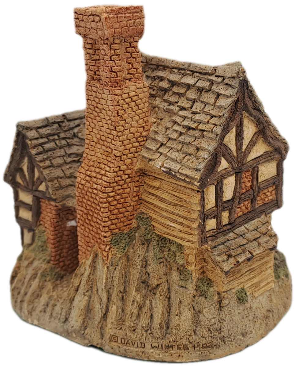 1983 David Winter Cottage Collection "The Bake House" Hand Made In Great Britain