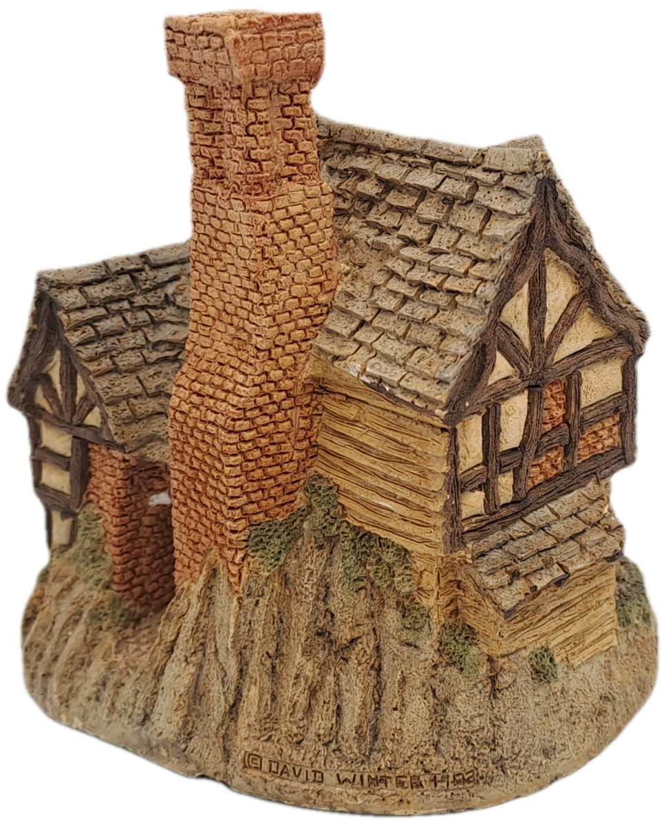 1983 David Winter Cottage Collection "The Bake House" Hand Made In Great Britain