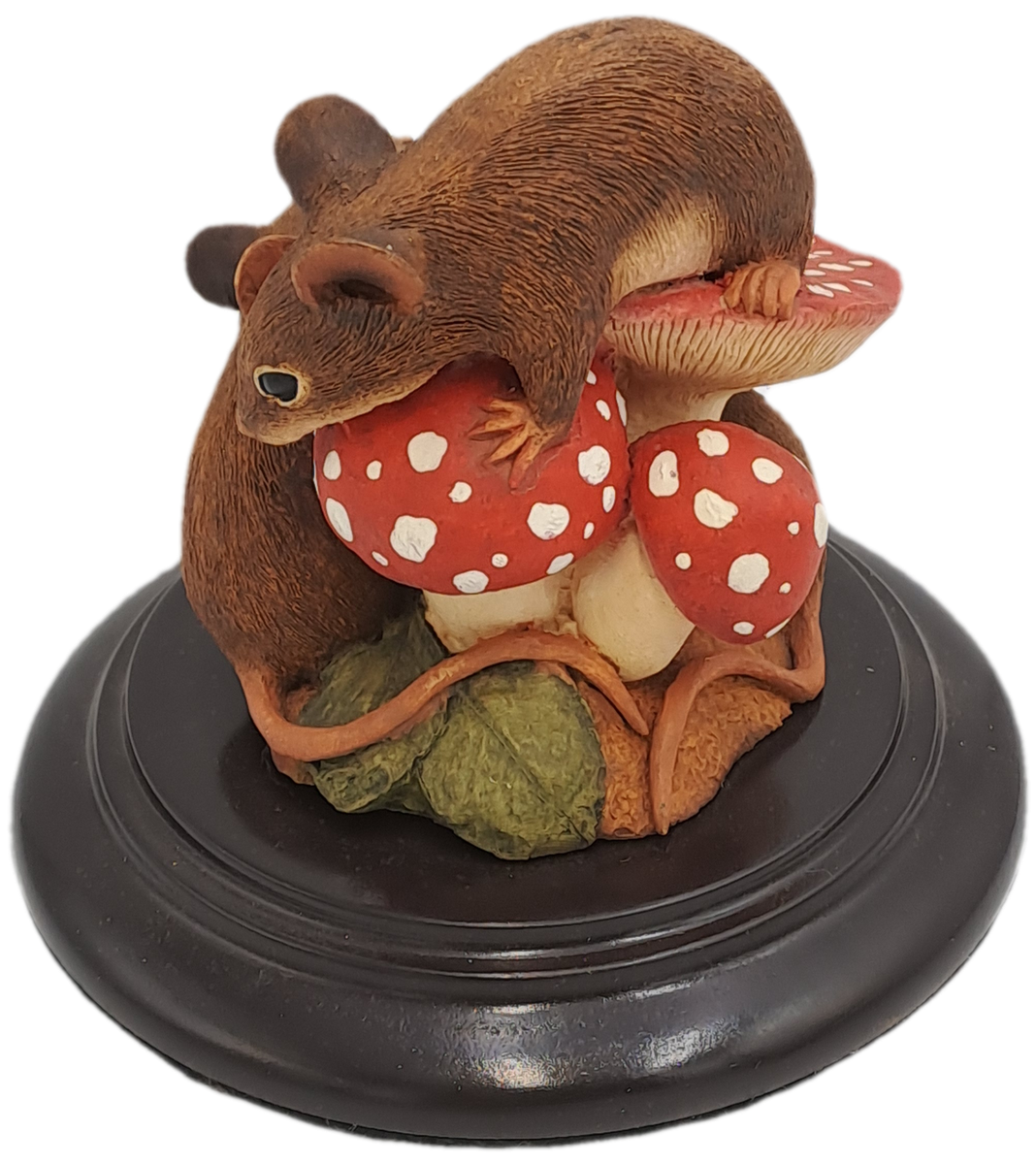 Limited Edition No 600 of 5000 Feathers Wildlife Mice Figurine Hand Crafted Knysna