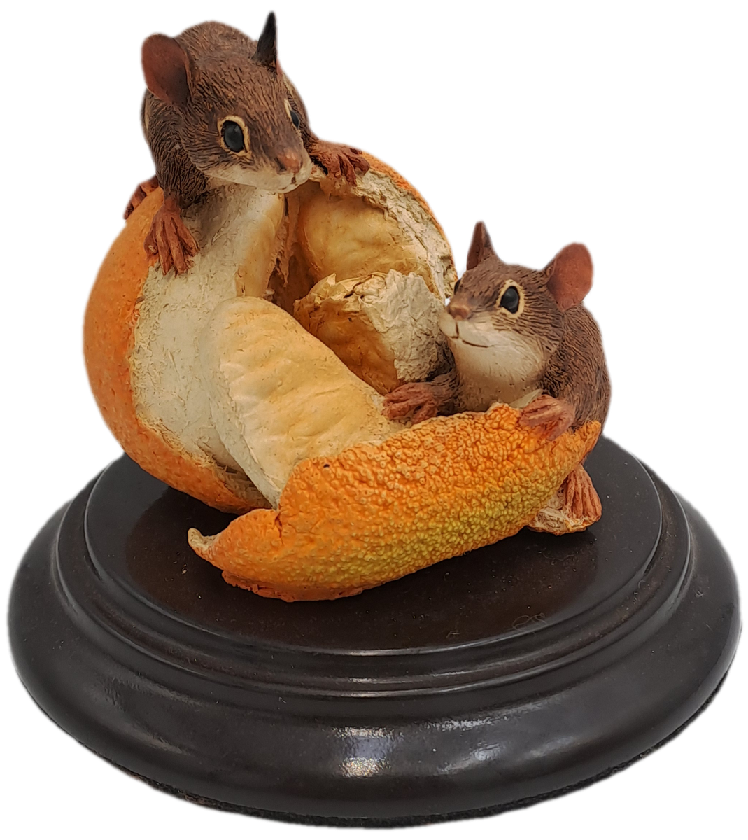 Limited Edition No 1444 of 5000 Feathers Wildlife Mice Figurine Hand Crafted Knysna