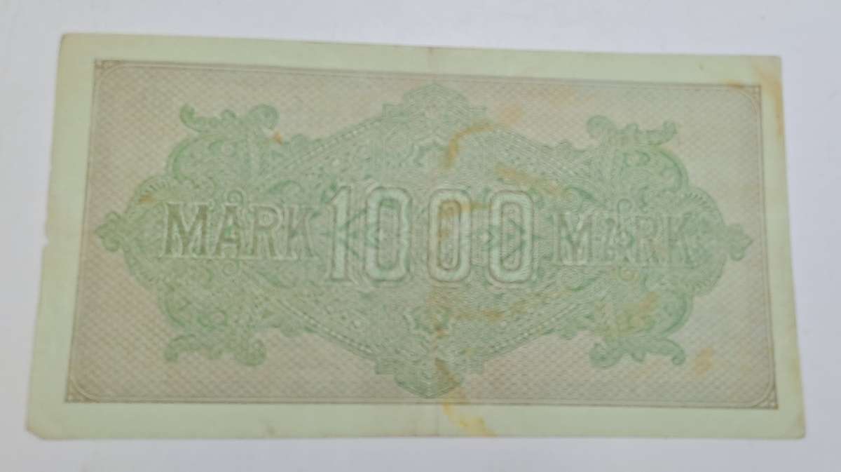 1922 Germany (1871-1948) 1000 Mark Reichsbanknote