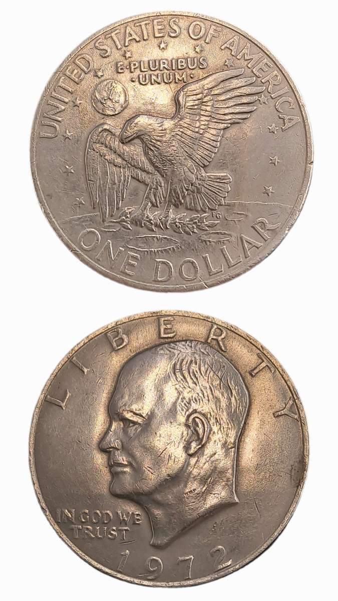 1972 United States of America 1 Dollar Eisenhower Dollar