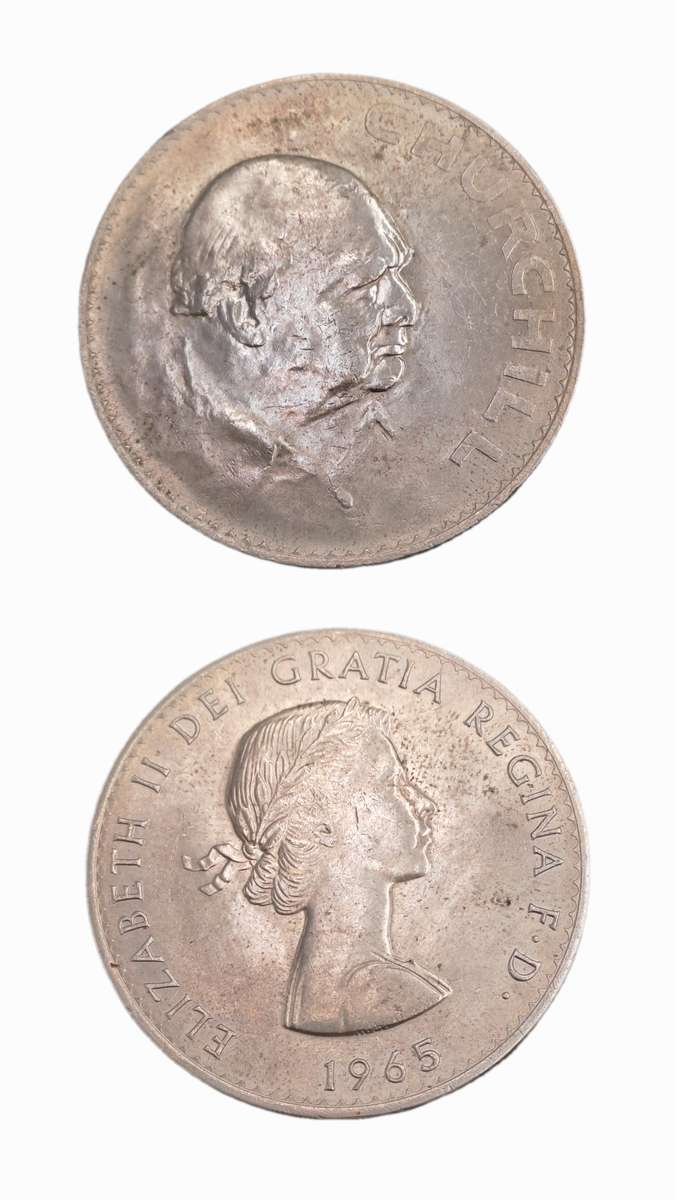1965 United Kingdom 1 Crown - Elizabeth II Churchill