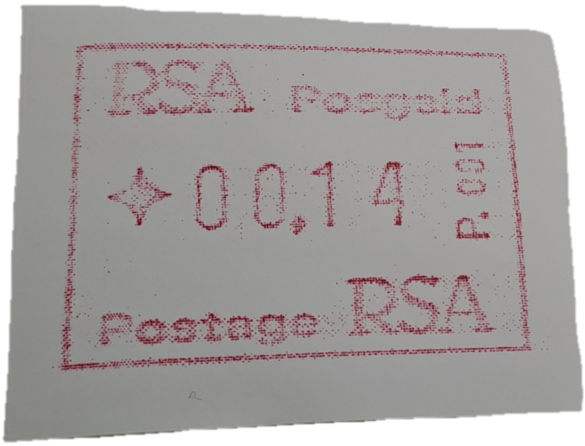 1986 ATM FDC + ATM Stamp of South Africa (1)  1986-2020. Mint -12 Available(Vending Machine Labels)