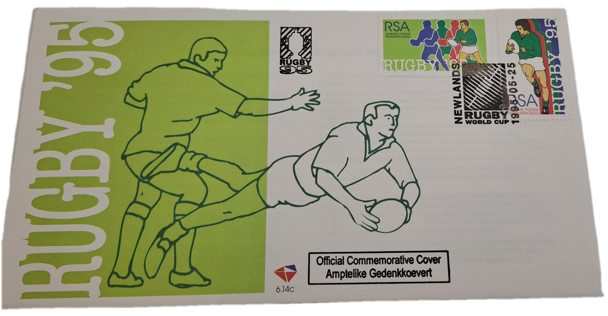 Rugby 1995 World Cup -FDC (First Day Cover) 6.14C 1995-05-25 (2 Available)